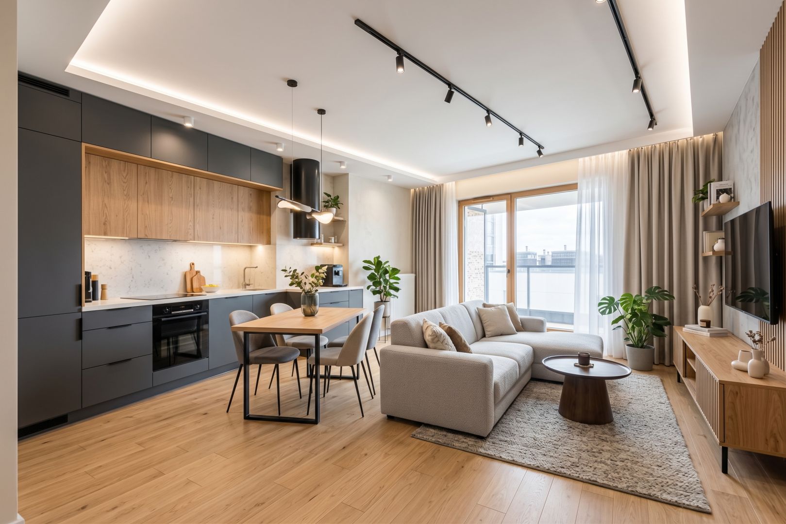 Przestronny i doskonale doświetlony apartament o powierzchni 69,50 mkw - Mieszkanie - Sprzedaż - Warszawa, Wola