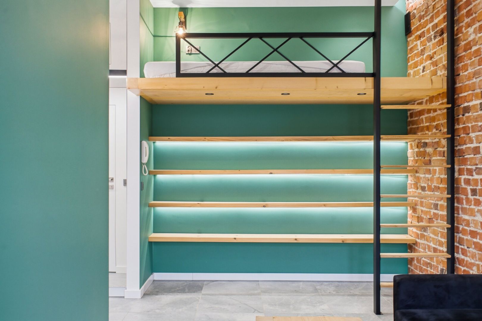 Unique loft-style studio flat with a mezzanine - Apartment - Rent - Gliwice, Śródmieście