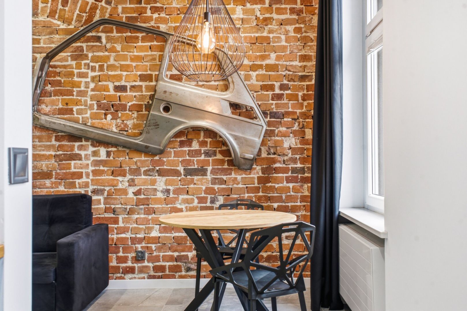 Unique loft-style studio flat with a mezzanine - Apartment - Rent - Gliwice, Śródmieście