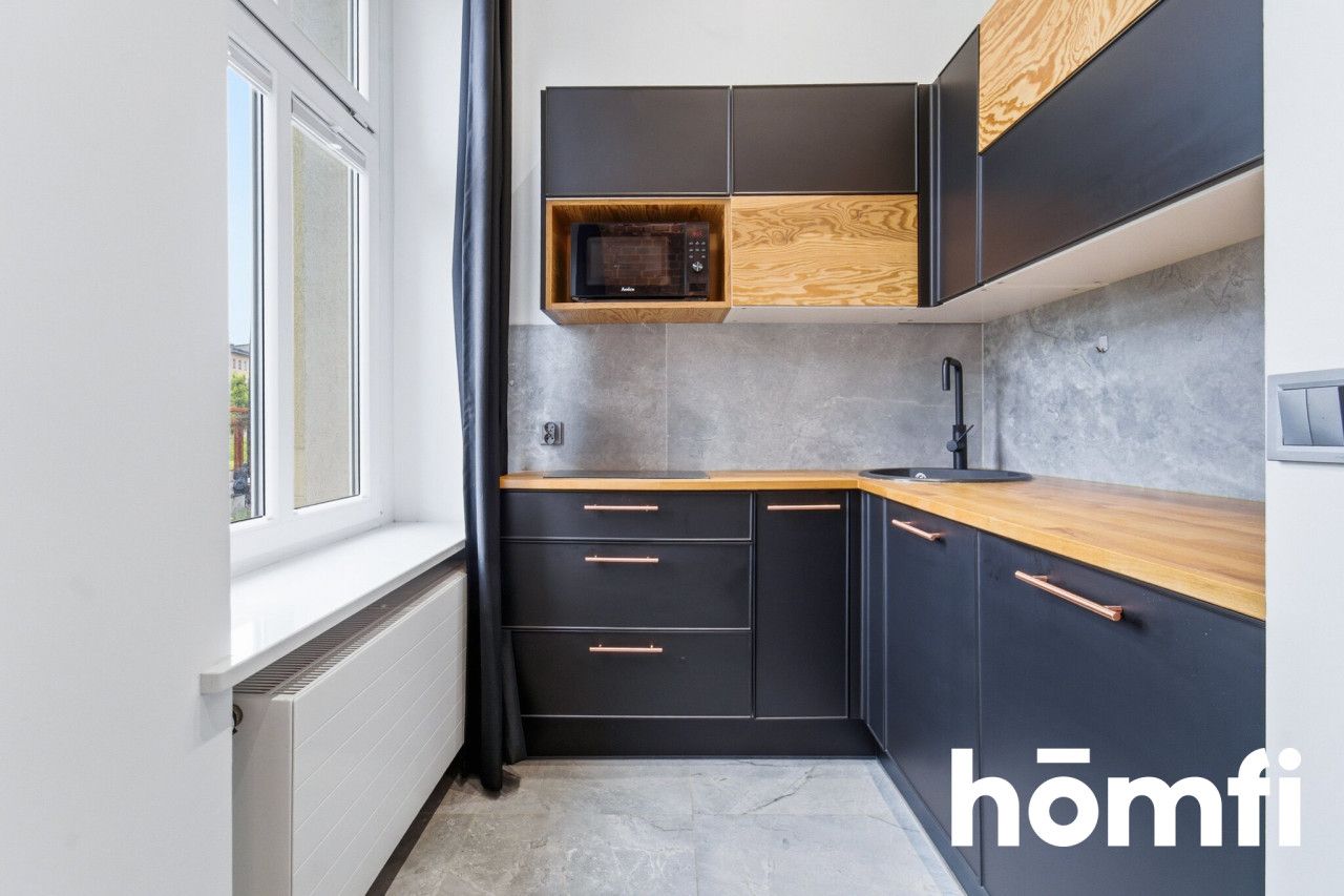 Unique loft-style studio flat with a mezzanine - Apartment - Rent - Gliwice, Śródmieście
