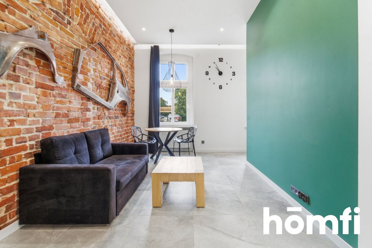 Unique loft-style studio flat with a mezzanine - Apartment - Rent - Gliwice, Śródmieście