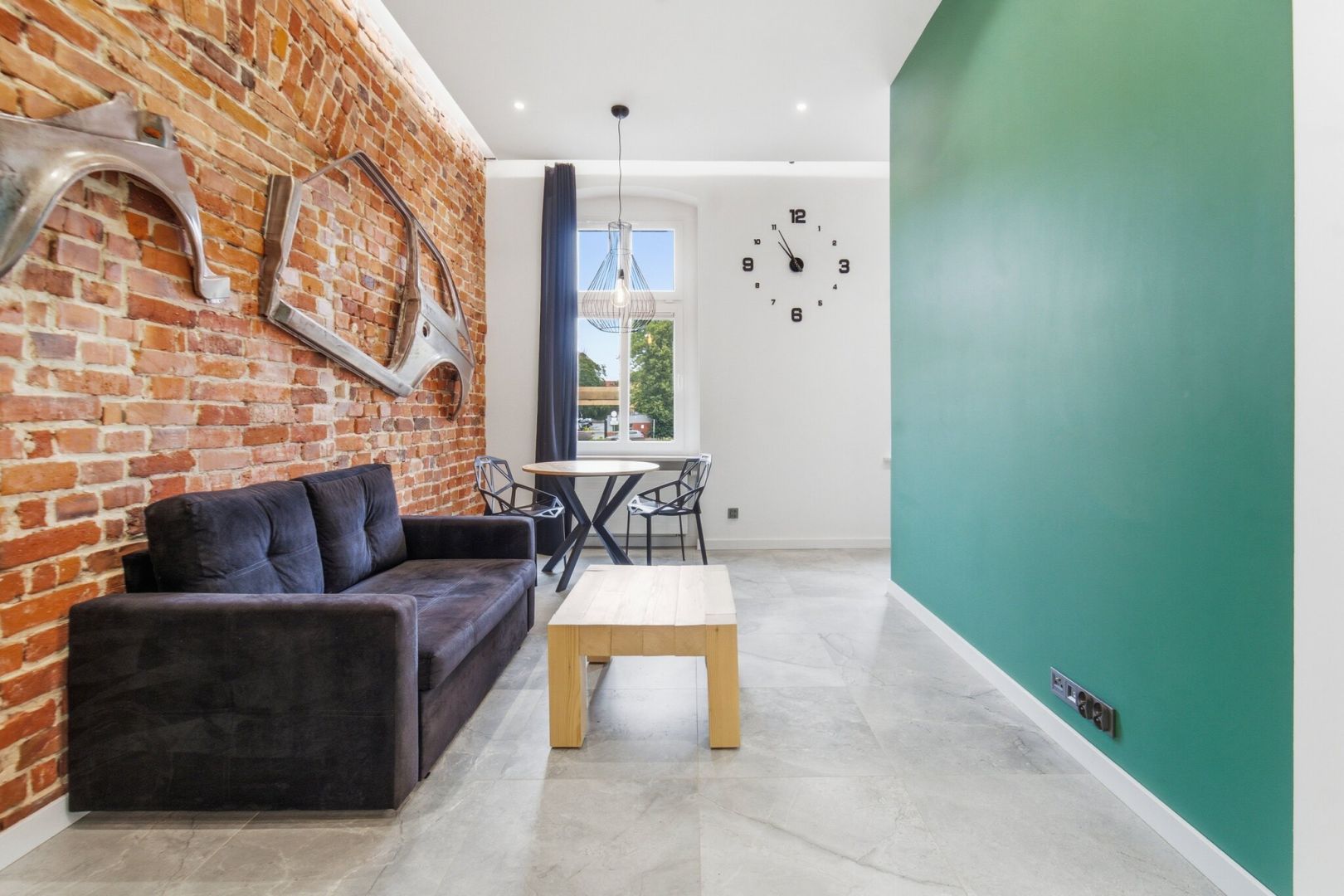 Unique loft-style studio flat with a mezzanine - Apartment - Rent - Gliwice, Śródmieście