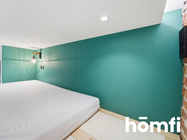 Unique loft-style studio flat with a mezzanine - Apartment - Rent - Gliwice, Śródmieście