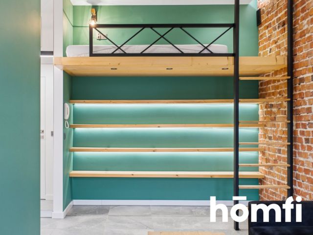 Unique loft-style studio flat with a mezzanine - Apartment - Rent - Gliwice, Śródmieście