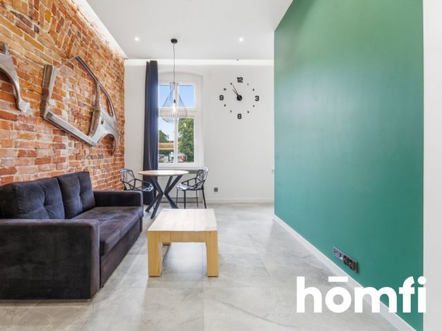 Unique loft-style studio flat with a mezzanine - Apartment - Rent - Gliwice, Śródmieście