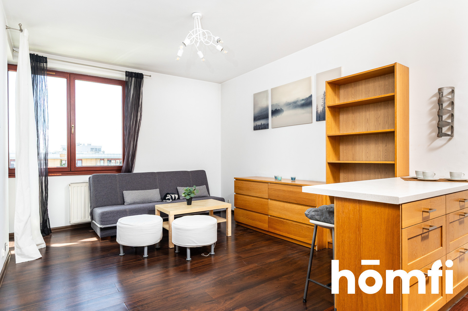 Na wynajem: 2 pokoje (34 m²) z loggią i garażem podziemnym | Osiedle Europejskie, ul. Lubostroń - Mieszkanie - Wynajem - Kraków, Podgórze / Dębniki