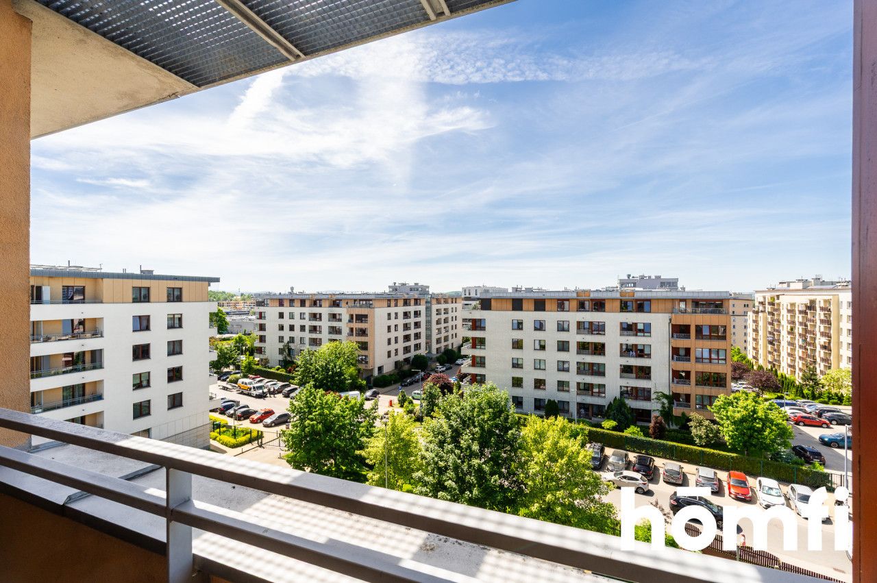 Na wynajem: 2 pokoje (34 m²) z loggią i garażem podziemnym | Osiedle Europejskie, ul. Lubostroń - Mieszkanie - Wynajem - Kraków, Podgórze / Dębniki
