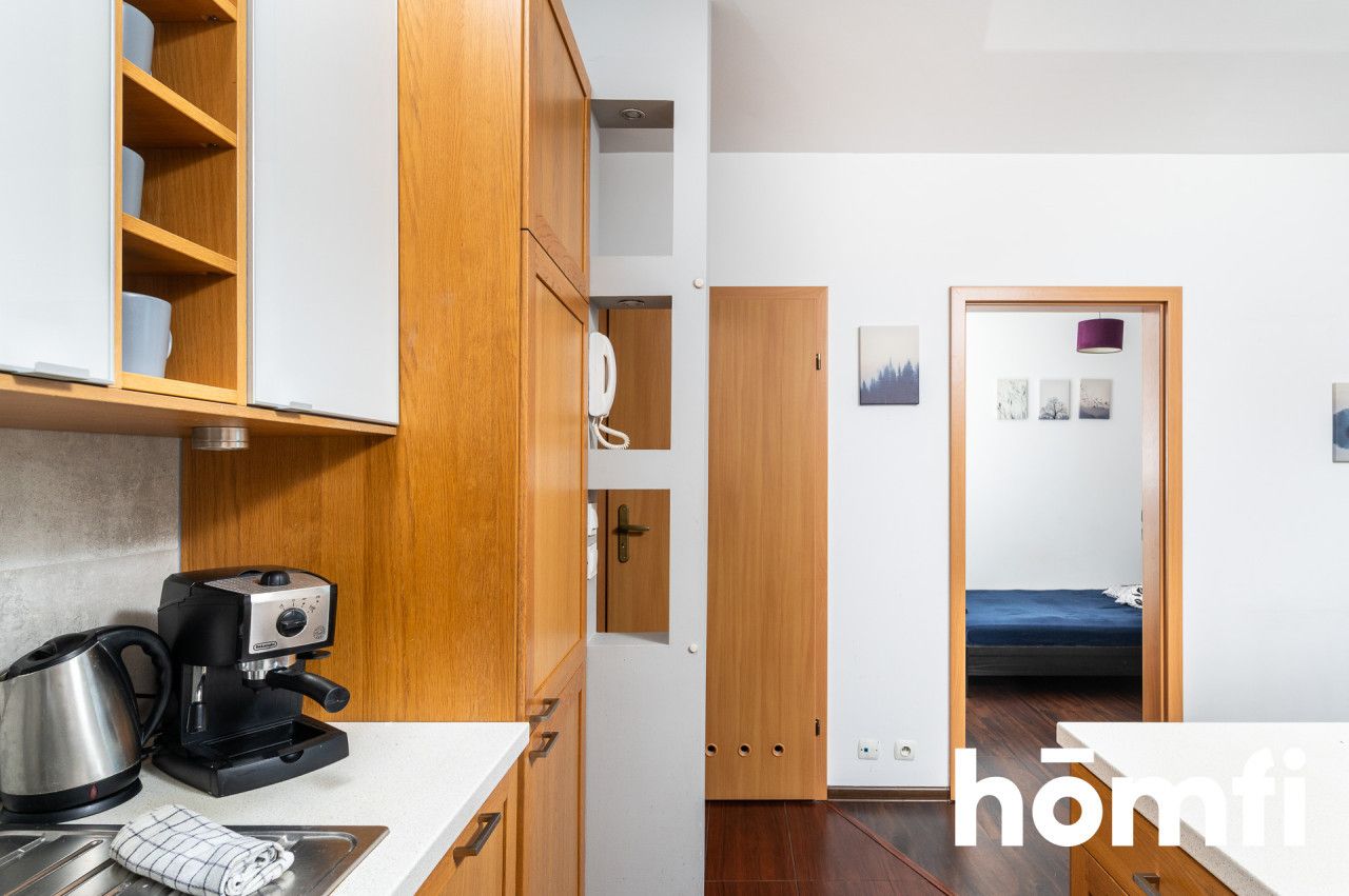 Na wynajem: 2 pokoje (34 m²) z loggią i garażem podziemnym | Osiedle Europejskie, ul. Lubostroń - Mieszkanie - Wynajem - Kraków, Podgórze / Dębniki