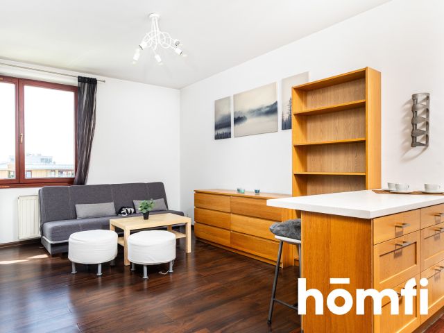 For Rent: 2-Room Apartment (34 m²) with a Loggia and Underground Parking | Osiedle Europejskie, Lubostroń St. - Apartment - Rent - Kraków, Podgórze / Dębniki
