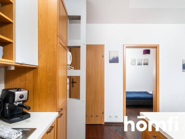 Na wynajem: 2 pokoje (34 m²) z loggią i garażem podziemnym | Osiedle Europejskie, ul. Lubostroń - Mieszkanie - Wynajem - Kraków, Podgórze / Dębniki