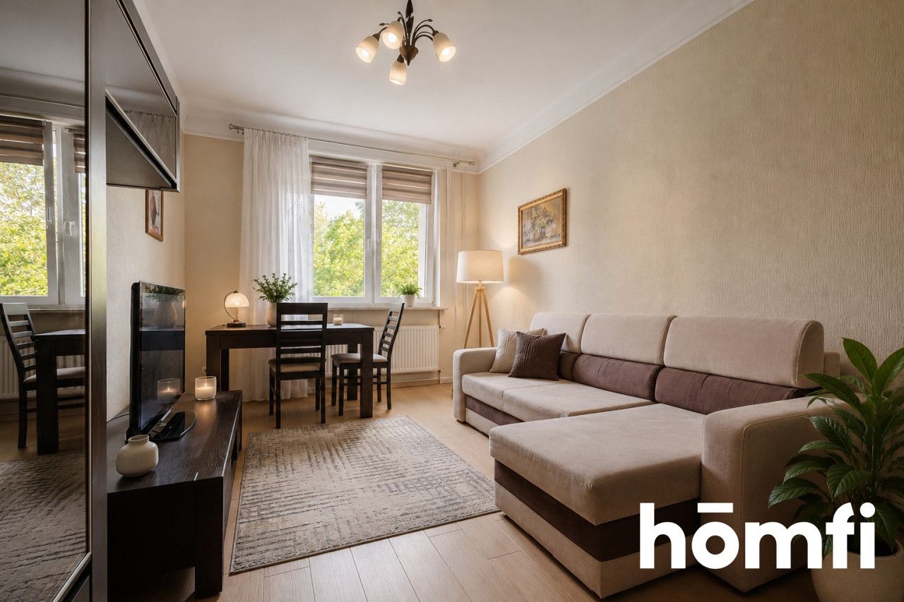wo-room apartment with a total area of 45 m² - Apartment - Rent - Warszawa, Praga-Południe