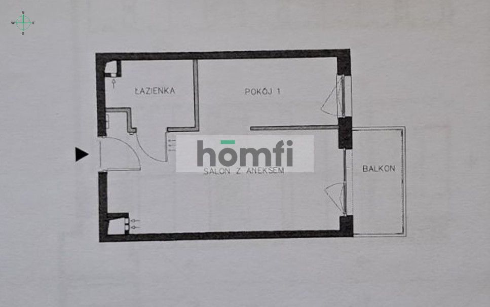2-room, balcony, with parking - Develia via Flora - Apartment - Rent - Gdańsk, Chełm