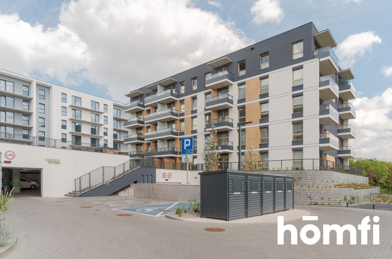 2-room, balcony, with parking - Develia via Flora - Apartment - Rent - Gdańsk, Chełm