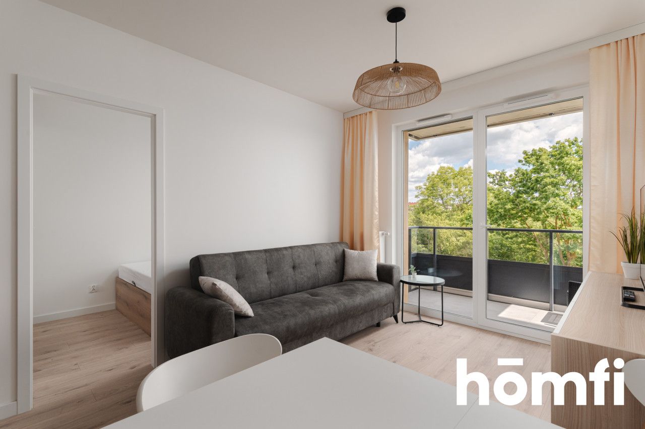 2-room, balcony, with parking - Develia via Flora - Apartment - Rent - Gdańsk, Chełm