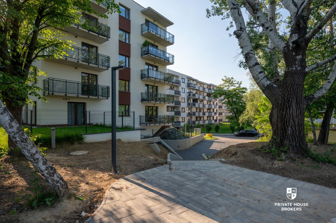 Brand new, sunny 38m² apartment by the tram loop – be the first tenant! - Apartment - Rent - Kraków, Podgórze / Bieżanów-Prokocim