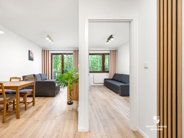 Brand new, sunny 38m² apartment by the tram loop – be the first tenant! - Apartment - Rent - Kraków, Podgórze / Bieżanów-Prokocim