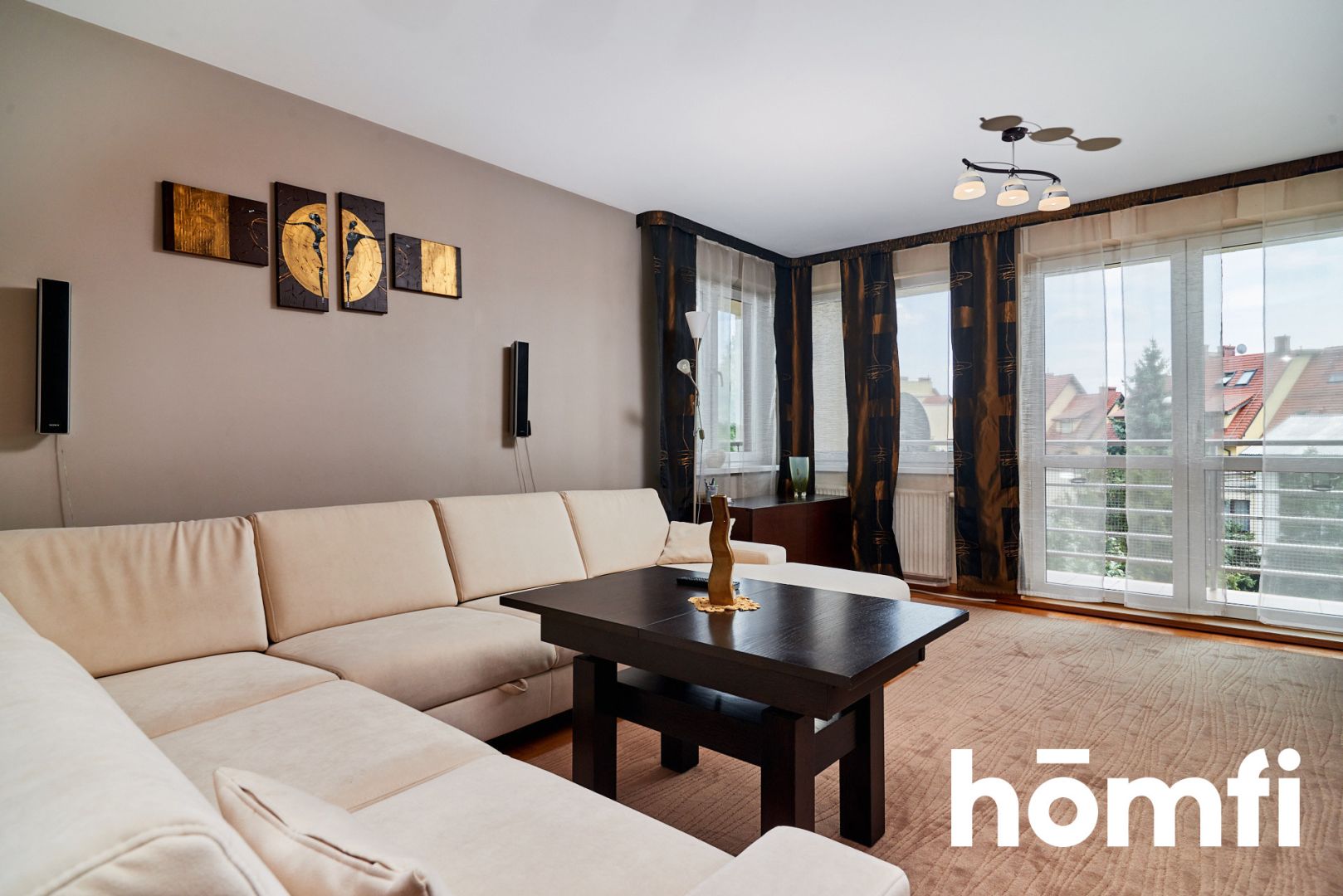 2 rooms | separate kitchen | Partynice | balcony - Apartment - Rent - Wrocław, Krzyki / Partynice