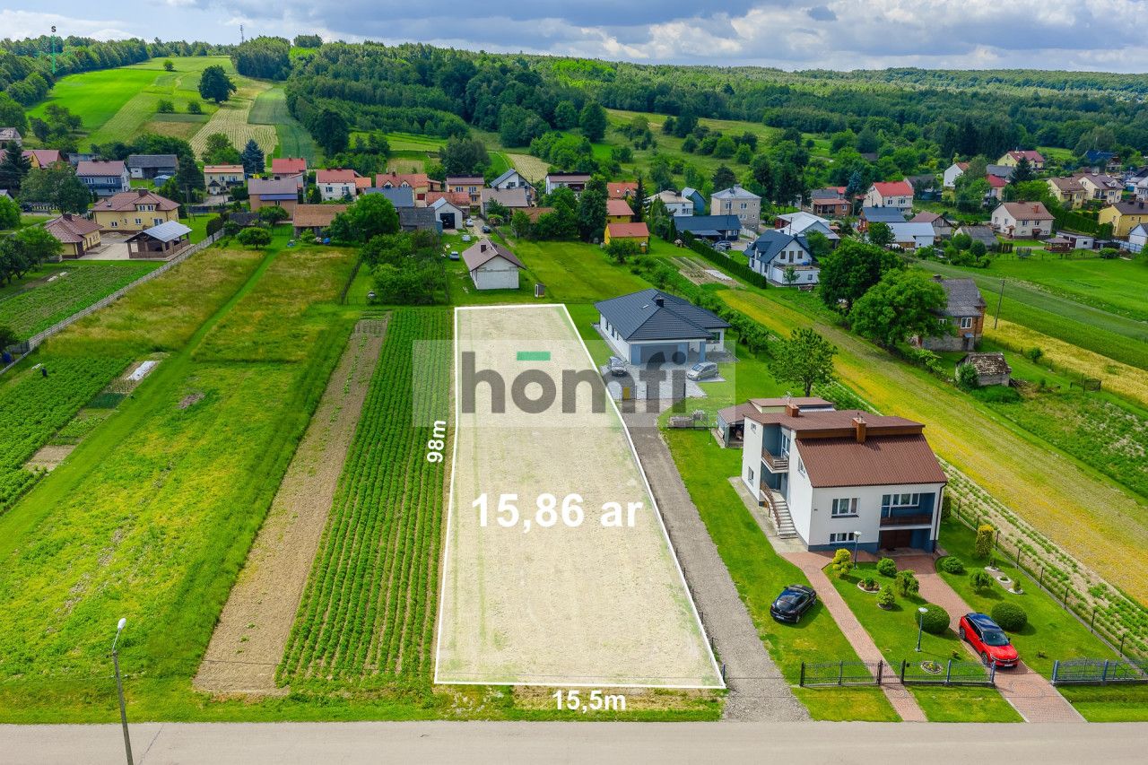 Plot with zoning conditions (WZ) | Water and sewage on the plot - Plot - Sale - Ropczycko-Sędziszowski, Sędziszów Małopolski / Będziemyśl