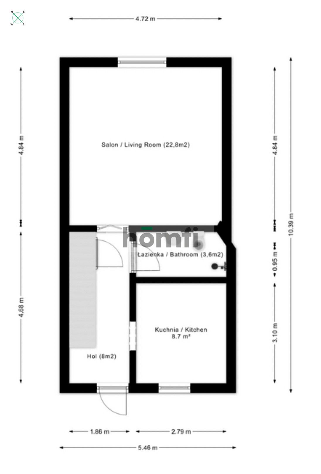 MIESZKANIE Z CHARAKTEREM - OGRÓDEK, DWA MIEJSCA POSTOJOWE I MOŻLIWOŚĆ ADAPTACJI PODDASZA (75,72m2) - Mieszkanie - Sprzedaż - Poznań, Grunwald / Marcelin