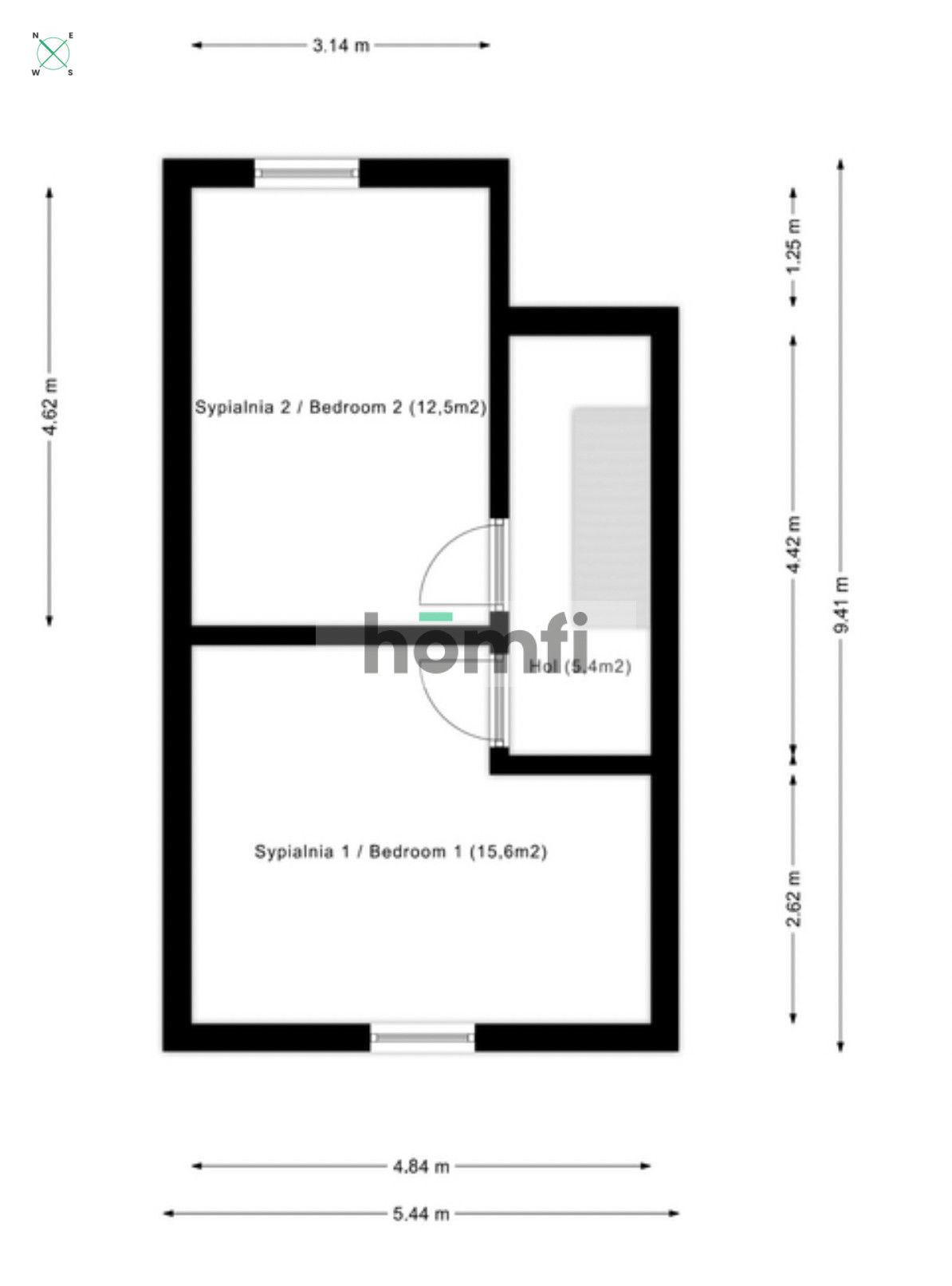MIESZKANIE Z CHARAKTEREM - OGRÓDEK, DWA MIEJSCA POSTOJOWE I MOŻLIWOŚĆ ADAPTACJI PODDASZA (75,72m2) - Mieszkanie - Sprzedaż - Poznań, Grunwald / Marcelin