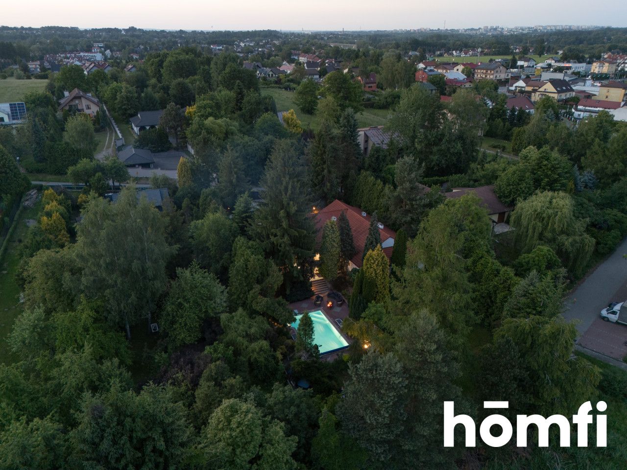 Single-story villa with pool and fireplace | Krakow - House - Sale - Kraków