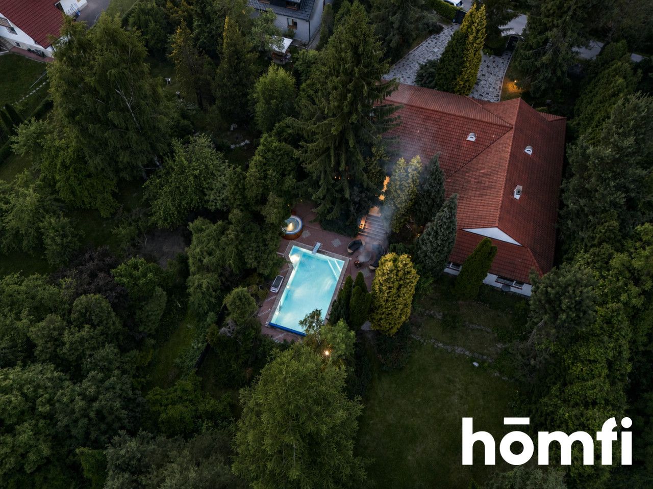 Single-story villa with pool and fireplace | Krakow - House - Sale - Kraków