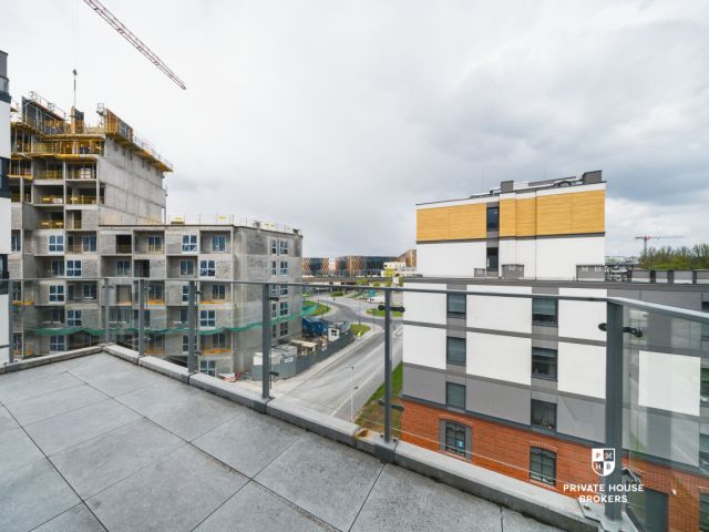 Apartament 43m2 z dużym balkonem Ap. Novum Rakowicka - Mieszkanie - Wynajem - Kraków, Śródmieście / Stare Miasto