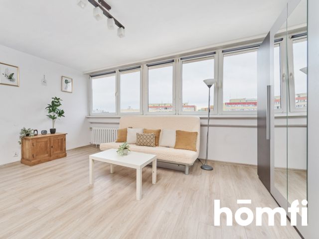 Studio apartment with a panoramic city view - Apartment - Rent - Wrocław, Krzyki / Krzyki