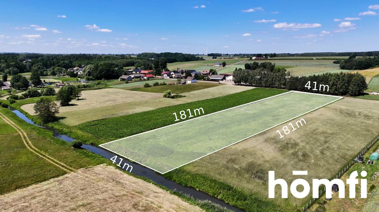 7,400 m² of peace and quiet. Build your own - Plot - Sale - Radomski, Iłża / Jedlanka Stara