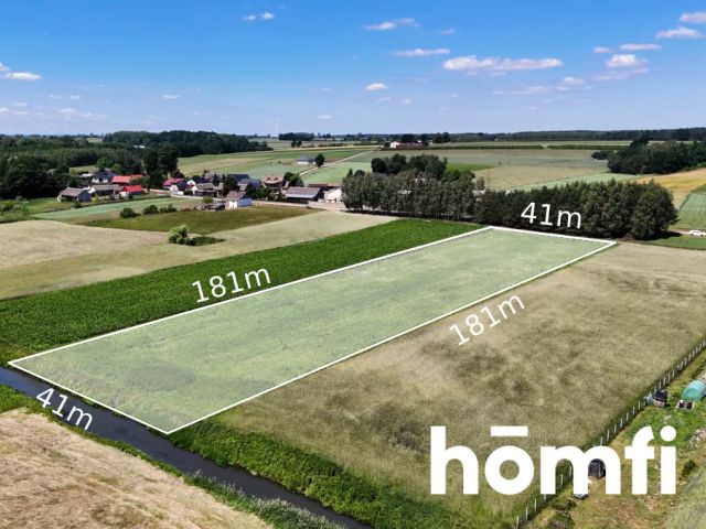 7,400 m² of peace and quiet. Build your own - Plot - Sale - Radomski, Iłża / Jedlanka Stara