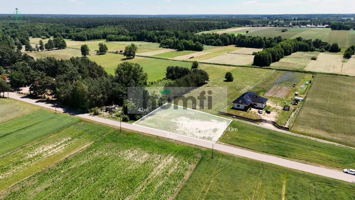 Działka budowlano-usługowa 2000 m² Jedlanka Stara - Działka - Sprzedaż - Radomski, Iłża / Jedlanka Stara