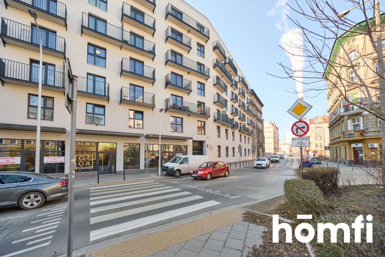 Nowoczesna i przestronna kawalerka z balkonem w centrum - Mieszkanie - Wynajem - Wrocław, Śródmieście