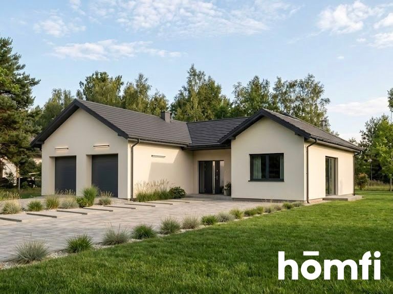 A single-story house on a large plot with an interesting layout of rooms - House - Sale - Radomski, Jedlińsk / Nowe Zawady