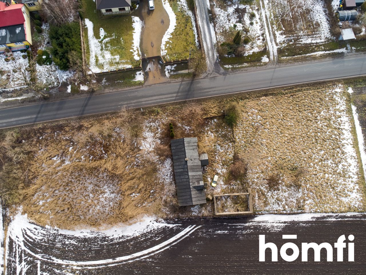 PLOT WITH EXISTING BUILDINGS – 3,100 m² | BŁONIE, ŁĘCZYCA COMMUNE - Plot - Sale - Łęczycki, Łęczyca