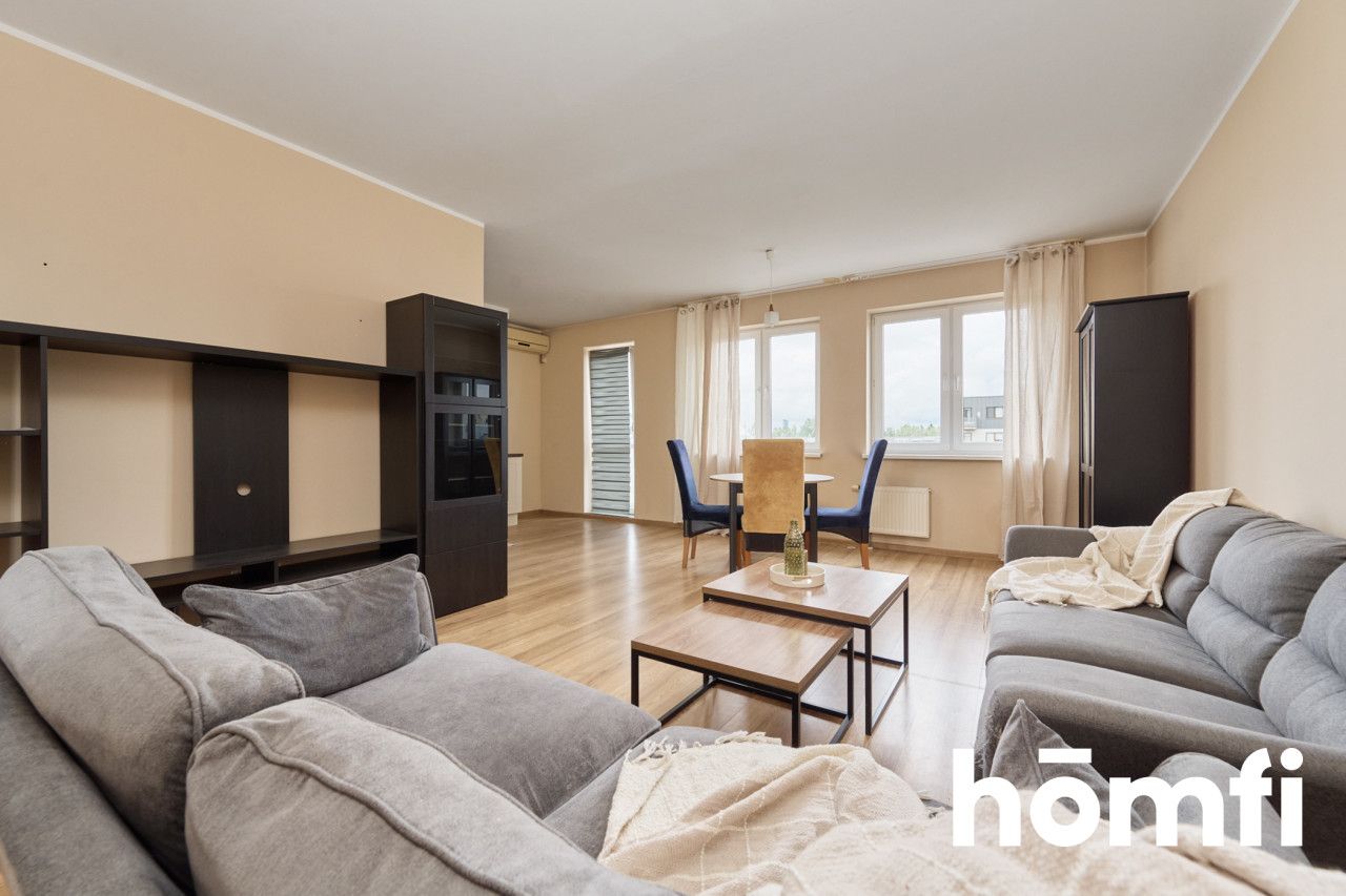 Spacious 80m2, 3 rooms with AC, Trawowa St. - Apartment - Rent - Wrocław, Fabryczna / Muchobór Wielki