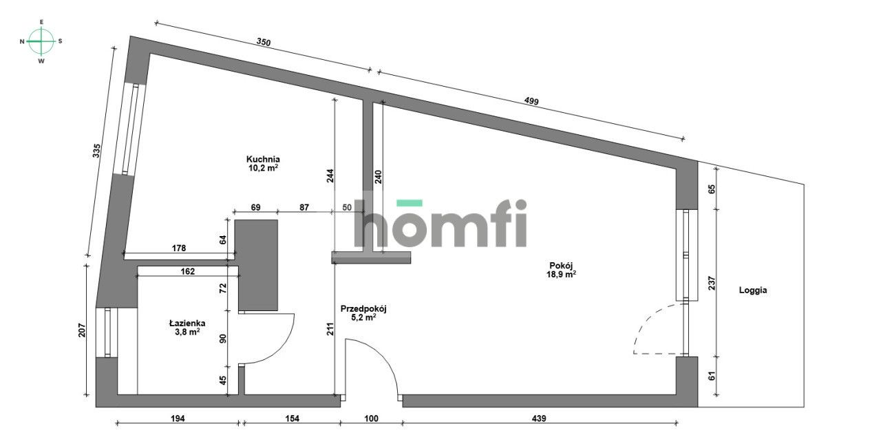 FOR SALE – SPACIOUS STUDIO APARTMENT IN STRZESZYN - Apartment - Sale - Poznań