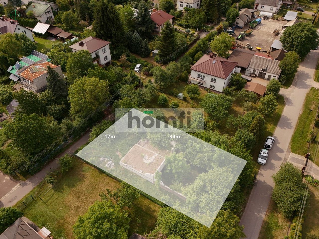600 m² Building Plot with Construction Started | Sitaniec - Plot - Sale - Zamojski, Zamość / Sitaniec