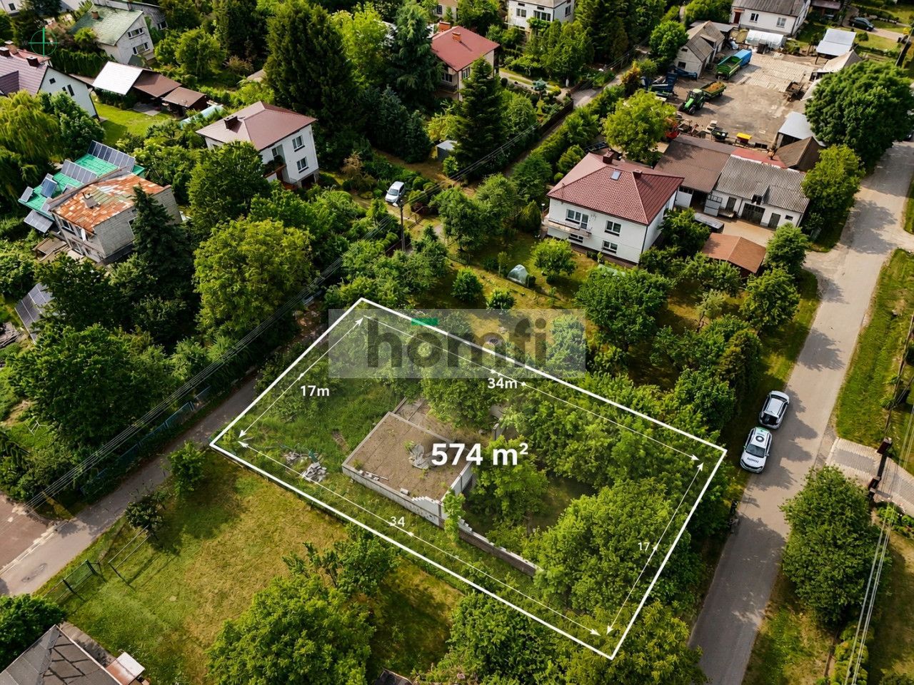 574 m² Building Plot with Construction Started | Sitaniec - Plot - Sale - Zamojski, Zamość / Sitaniec