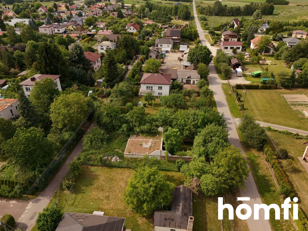 600 m² Building Plot with Construction Started | Sitaniec - Plot - Sale - Zamojski, Zamość / Sitaniec