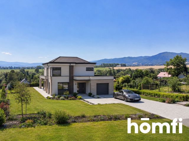 A house with a panoramic view of the Beskids - Дім - Продаж - Bielski, Buczkowice / Kalna