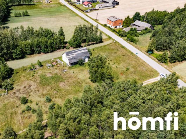 House in shell condition on a 6,000 m² plot in Tomaszów - Дім - Продаж - Radomski, Skaryszew / Tomaszów