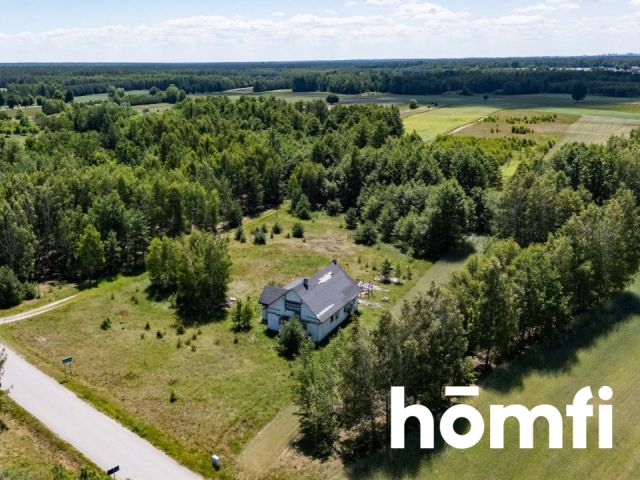 House in shell condition on a 6,000 m² plot in Tomaszów - Дім - Продаж - Radomski, Skaryszew / Tomaszów