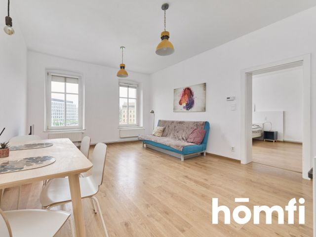 2 room apartment 58sqm in tenement house near Grunwald Sq. - Apartment - Sale - Wrocław, Śródmieście