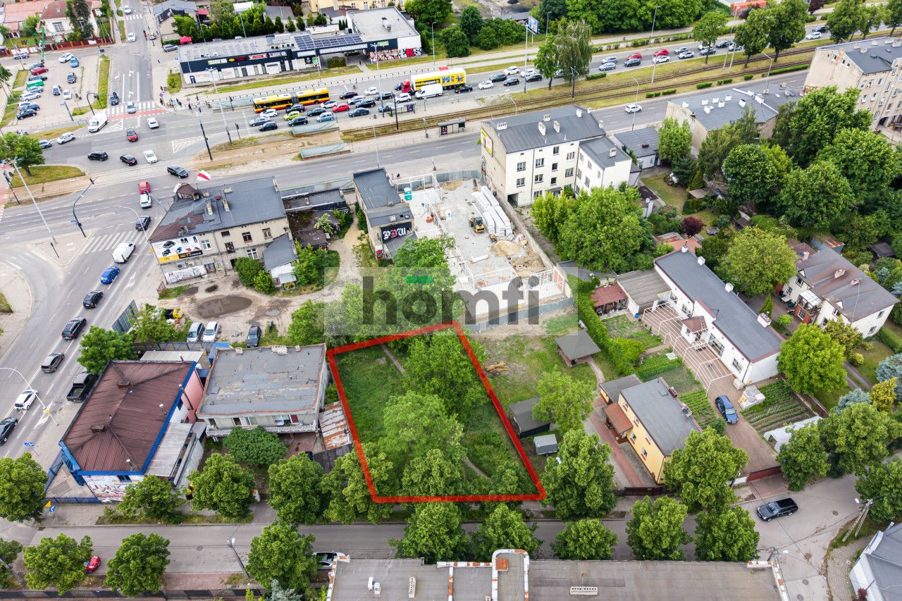 Plot for house or commercial use Łódź 561 sqm | Near S14 & A1 highways - Plot - Sale - Łódź, Górna