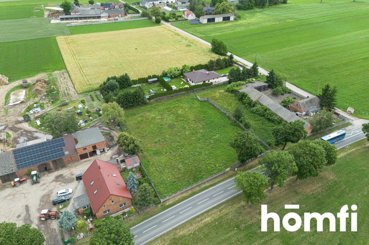 Agricultural and building plot with development conditions and project | Dalewo - Plot - Sale - Śremski, Śrem / Dalewo