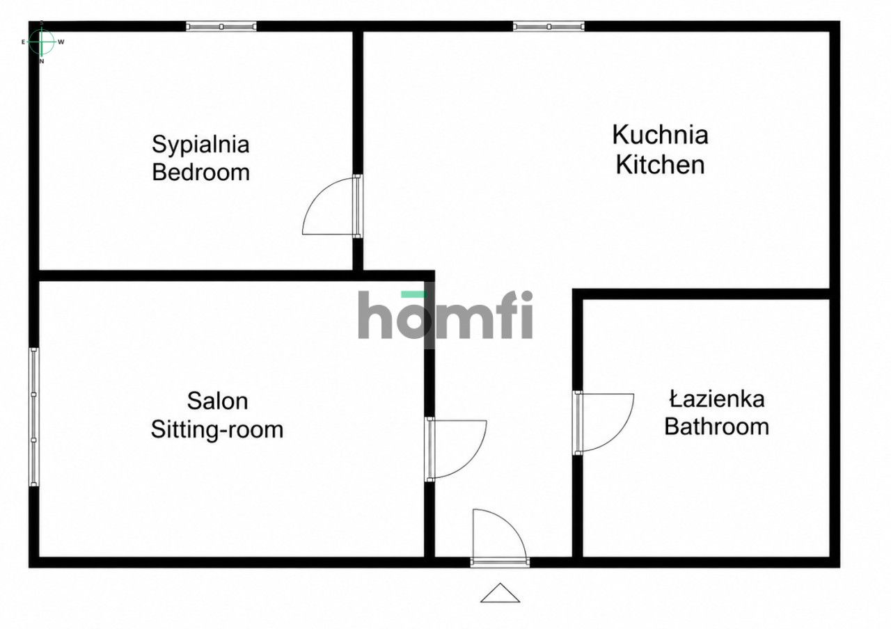 2-room apartment for rent in Prokocim - Apartment - Rent - Kraków, Podgórze / Prokocim
