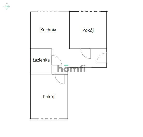 A cozy two-room apartment Os. Teatralne Street - Apartment - Sale - Kraków, Nowa Huta