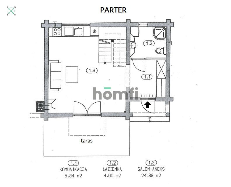 A charming, year-round wooden house for sale on a large, 45-are plot surrounded by meadows, forests, and fields! Ideal as a getaway from the city or for tourist rental (currently functioning in short-term rental - rating 9.9/10 on booking) | Skrzydlna | Dobra commune | Limanowa county. - House - Sale - Limanowski, Dobra / Skrzydlna
