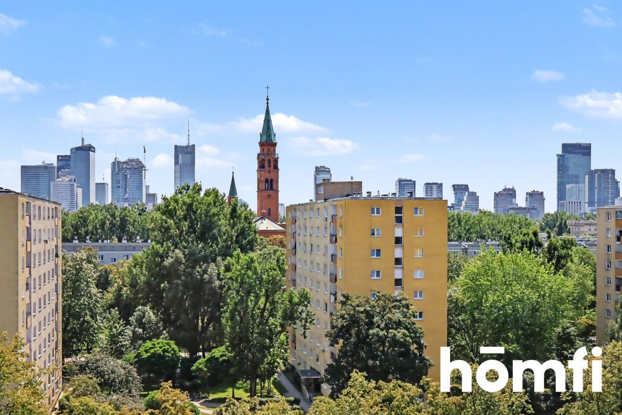 Kawalerka na Woli z niesamowitym widokiem - Mieszkanie - Sprzedaż - Warszawa, Wola