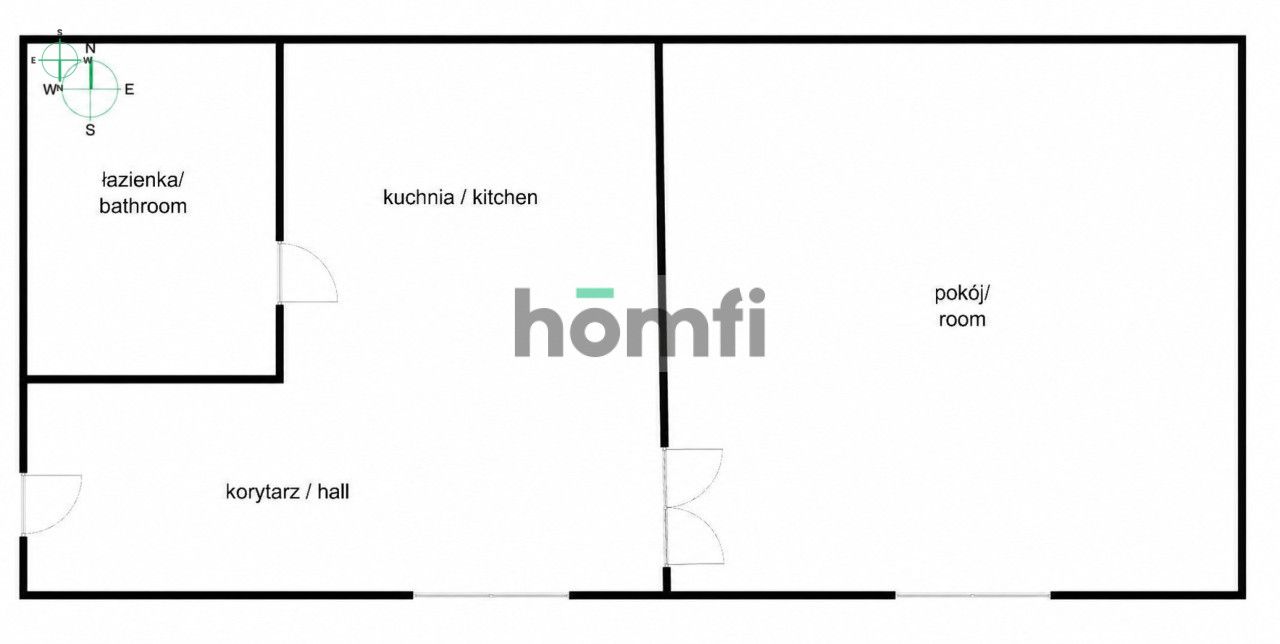 Spacious studio apartment for rent in the center of Kraków - Apartment - Rent - Kraków, Śródmieście / Stare Miasto